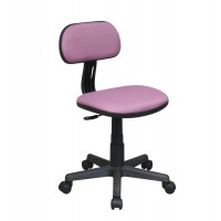OSP Home Furnishings 499-512 Student Task Chair in Purple Fabric